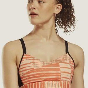 Reebok Core Sports Bra Orange NWT Women's Size Large
